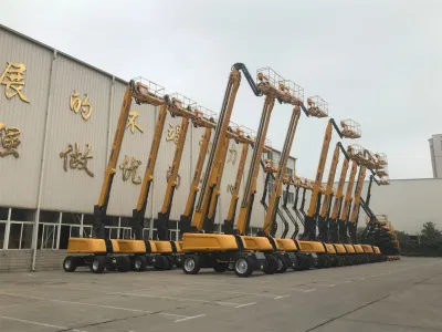26m Gtbz26s elevador mecánico de plataforma de trabajo aérea telescópica