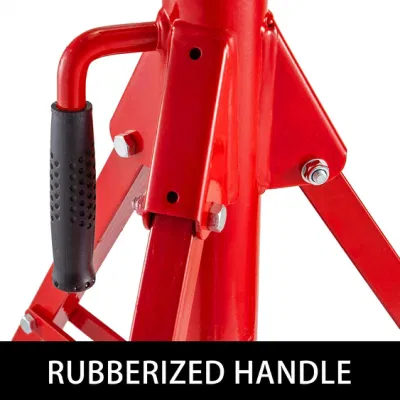 V-Head 2-Ball patas plegables soldadura Jacks ajustables 1107c Soporte de tubería