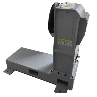 Posicionador de soldadura de tipo caja de eje único personalizado adecuado para Soldadura de tanques por fabricantes chinos con soporte de rotación de una cara