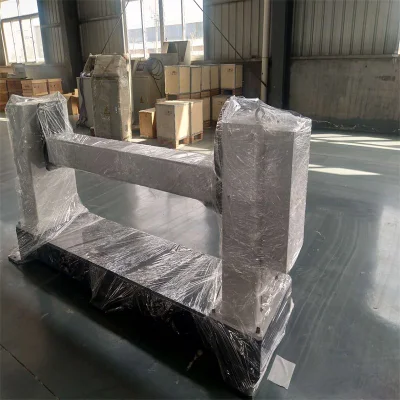 Un posicionador de soldadura de columna doble con un bastidor personalizable de 1 ejes Que se puede voltear y cambiar el ángulo para la soldadura del robot