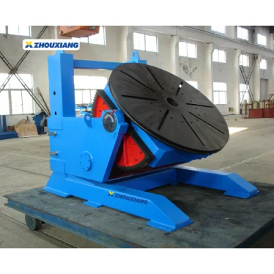 Zhouxiang Mesa de trabajo rotatoria de servicio pesado 5 posicionador de soldadura Ton Plato giratorio