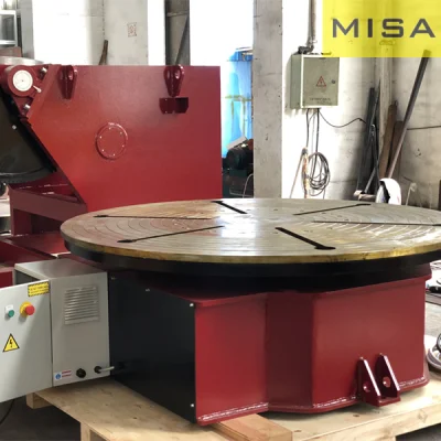 La soldadura de girar la tabla con 1500 mm de tamaño de la tabla, Soldadura tocadiscos posicionador