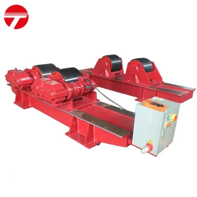 Datang 40t de soldadura ajustable girando rodillos para Centro de soldadura automática
