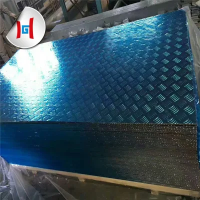 A5052 H34 el rollo de aluminio de aleación de diamantes de 2mm de espesor de placa