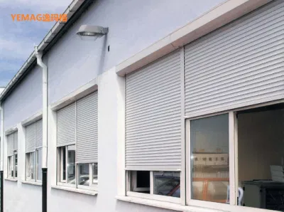 Casa contenedor portátil de rodadura rodillos enrollar persianas de rodillo/obturador/Automático de puertas y puertas de aluminio o puerta de garaje
