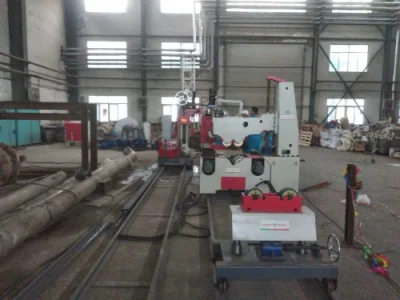 Tubería voladiza máquina de soldadura automática
