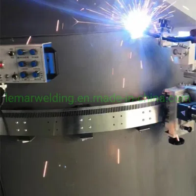Soldadura por Arco automático de carro con 2m de la flexibilidad del sistema de vías férreas