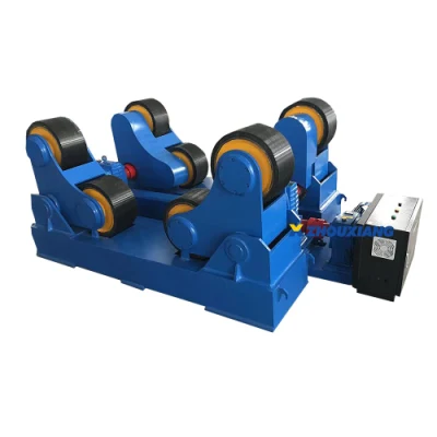 Rodillo giratorio de soldadura de tubería automática Rotador para producción de tanques Línea