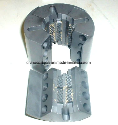 Chuck Jaws Welding Carbide Gripper Inserts -&gt; Insertos de agarre de carburo para soldadura de mordazas Chuck