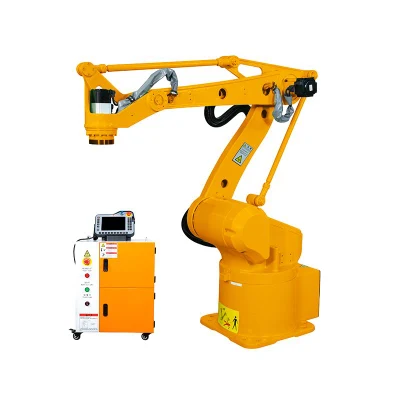 Los fabricantes de equipos de automatización de la soldadura de brazo robot con 10kg de carga de seis ejes brazo robótico