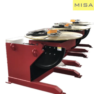 Posicionador de soldadura de Rotary para la brida de codo de tubo de inclinación y rotación