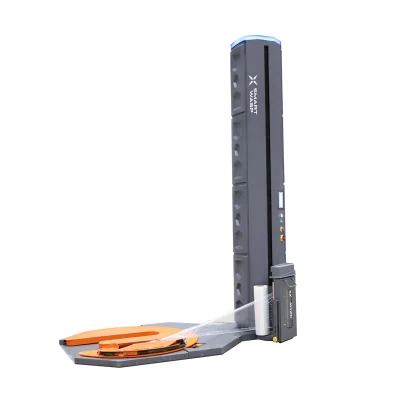 Tipo E de estirar el ajuste de palet Mchiane Control PLC con 1800mm de tamaño de la plataforma giratoria
