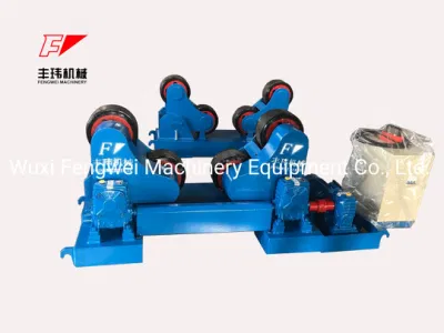 Movimiento manual rodillos de torneado de soldadura autoalineantes con motor 0,75kW