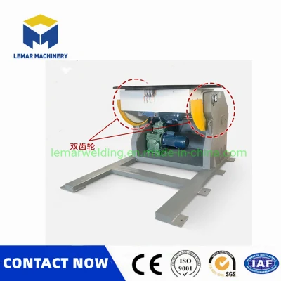 1300mm posicionador de soldadura giratorio de Ton Mesa giratoria de soldadura de 20 de diámetro