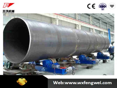 5ton tubo de depósito de tanque Rotador de soldadura de rodillo giratorio alineado
