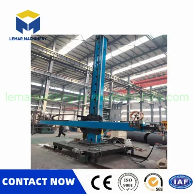4000*4000mm de columna rotativa automática y el brazo manipulador de soldadura