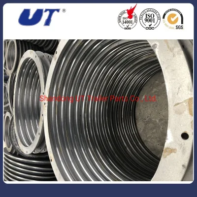 Semirremolque Qt500-7 de piezas de material de hierro fundido el rodamiento de bolas Turntable