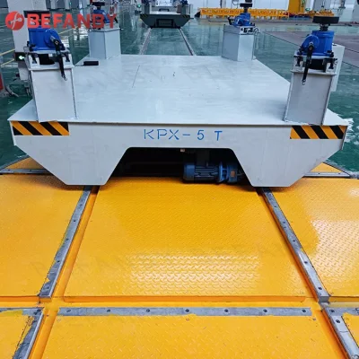 Plano de la plataforma giratoria de vagón de ferrocarril para transporte de maquinaria pesada