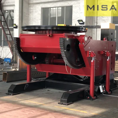 10 Ton se eleva y la inclinación de la soldadura de la brida de posicionador para soldadura y equipos de posicionamiento