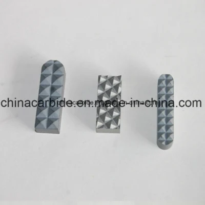 Chuck Jaws Welding Carbide Gripper Inserts -&gt; Insertos de agarre de carburo para soldadura de mordazas Chuck
