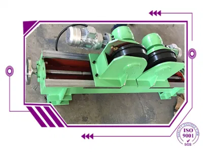Máquina de soldadura de tubería acodada y rodillos pequeños y de torneado Aplicar en el rotador y el posicionador de rotación de tuberías y el lecho de rodillos Rotador de tuberías