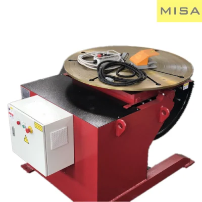 Posicionador de soldadura de Rotary para la brida de codo de tubo de inclinación y rotación