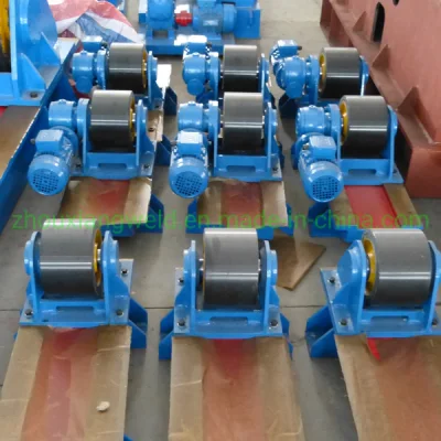 Mesa giratoria de rodillos de soldadura de tanque giratorio