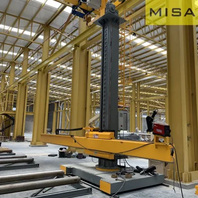 4*4 Manipulador de soldadura con Lincoln Na-5 el controlador de carga máxima en Extermity 200 kg