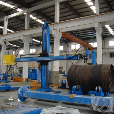 Manipulador de soldadura automático de columna y pluma