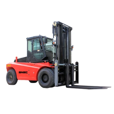 Carretilla elevadora diésel 12ton 15ton 16ton de servicio pesado para uso en puerto