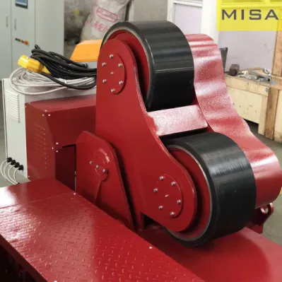 Autoalineador rotador de soldadura de tubo de presión de la torre girar rollos de la soldadura y equipos de posicionamiento