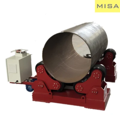 Autoalineador rotador de soldadura de tubo de presión de la torre girar rollos de la soldadura y equipos de posicionamiento