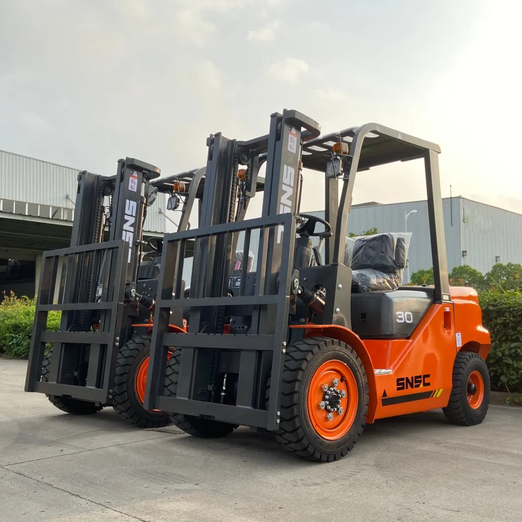 Japanese Engine 3 Ton Forklift with 6m Lifting Height