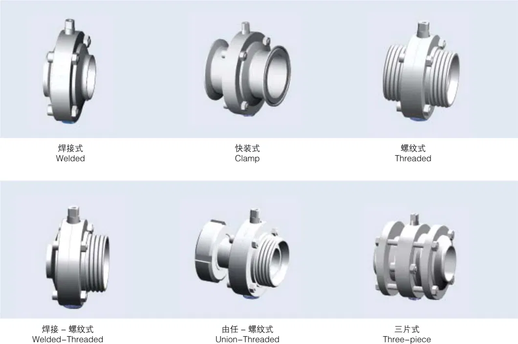 Stainless Steel Actuator Pneumatic Butterfly Valves with Explosion Proof