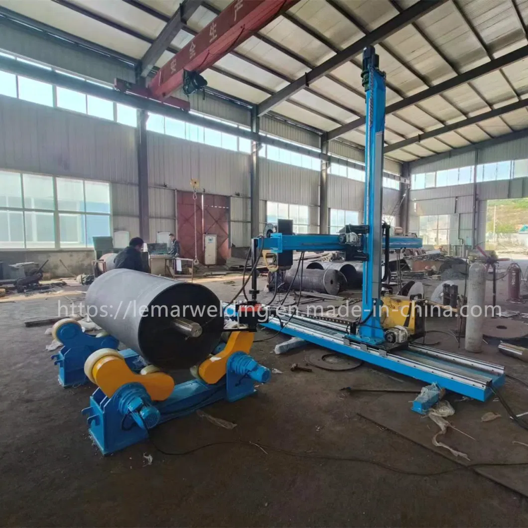 Digital Speed Control Welding Manipulator with Cross Slides