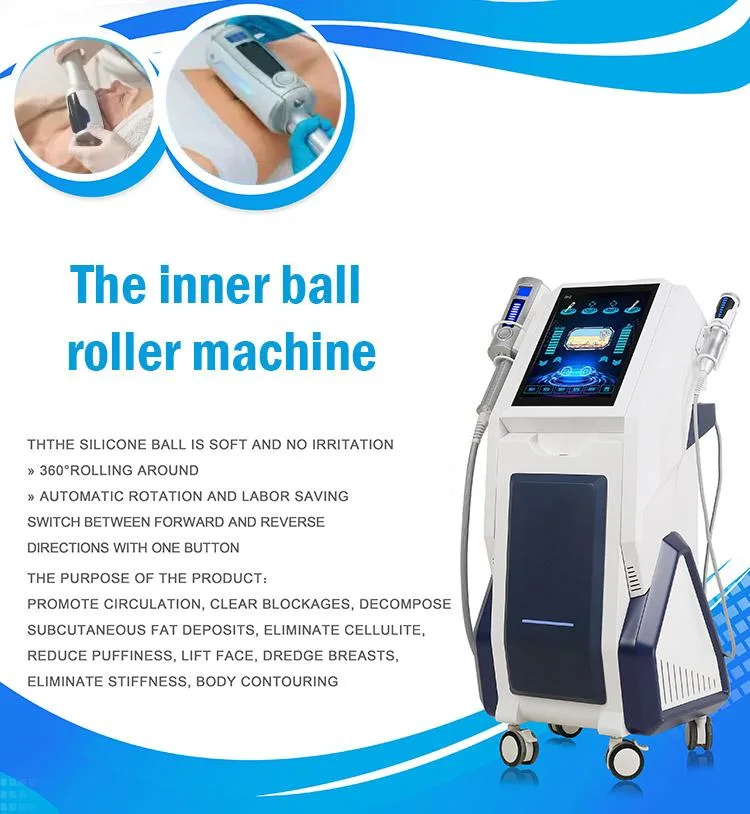 Cellusphere 5D 8d Roller Massager 360 Rotating Inner Ball Body Face Cellulite Reduction Buttocks Lifting Body Slimming Machine