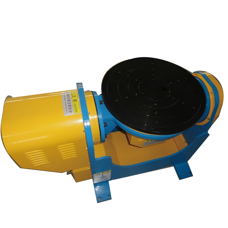 a Quality Guaranteed 2-Axis Platform Type Customizable Welding Positioner Suitable for Industrial Welding Robot Systems Manufactured in Chinese Factories