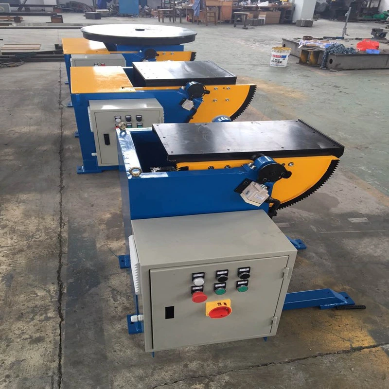 Flange Tilting and Rotary Table Pipe Welding Positioner