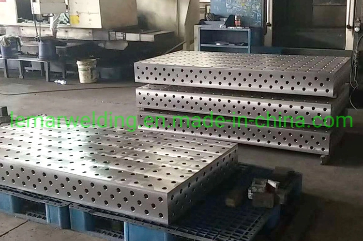 Casting Iron Steel Plate 3D Flexible Welding Workbench Table Robot 3D Welding Tooling