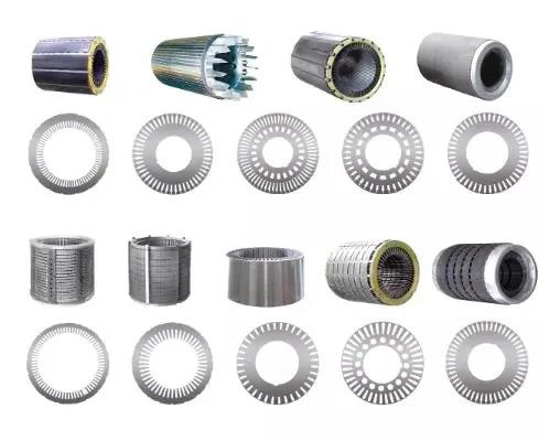 Custom Stator/ Rotor Various Power Transformers / Ballasts Lamination Silicon Steel Stator Parts