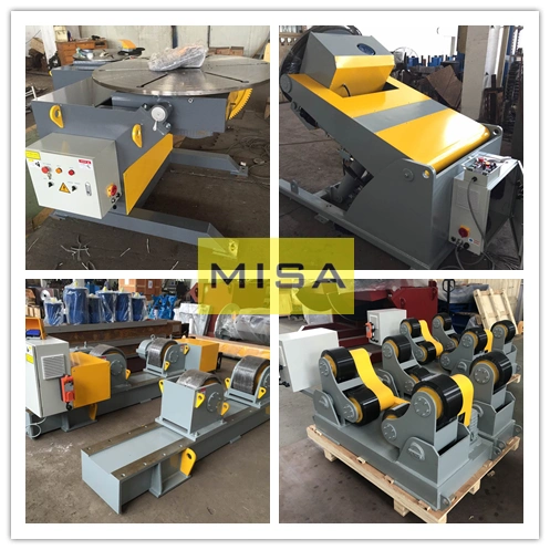 Middle Duty Welding Manipulator with Motorized Rotation for Auto Seam Welding