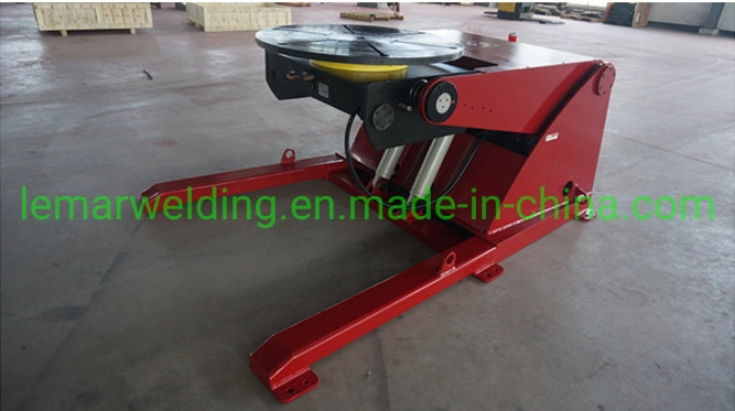 3 Ton Hydraulic Lifting Welding Positioner with 360 Dgr Rotation