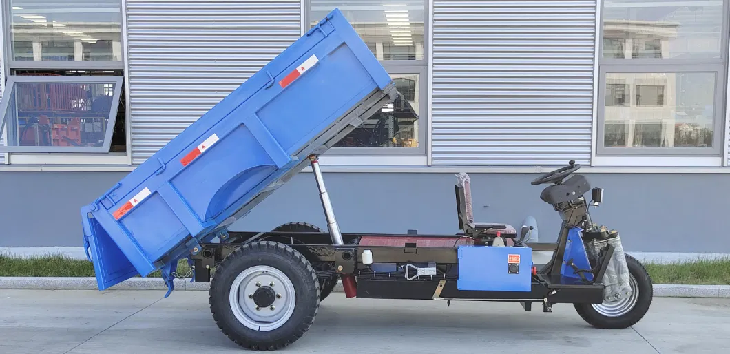 Mining Dump Truck with Small Turning Radius for Better Accessibility.