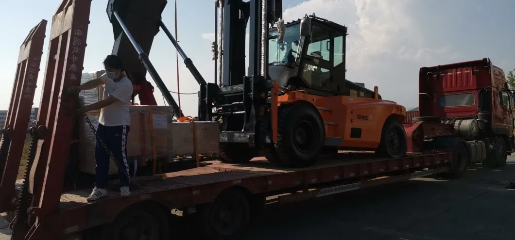 Container Handler Forklift Heavy Duty Grua Horquilla 16 Ton Diesel Forklift for Sale
