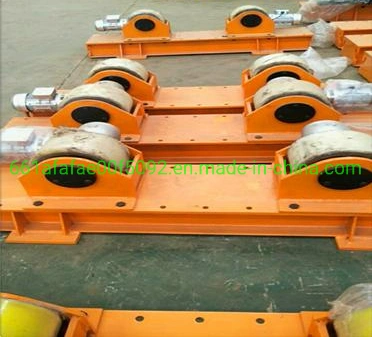 60 Ton Automatic Adjustable Tank Welding Rotator with Rubber Roller