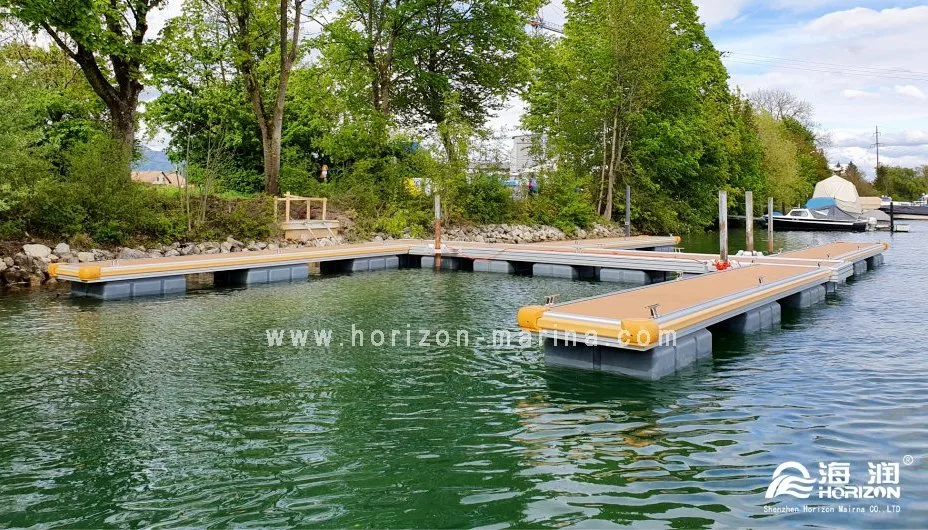 Aluminum Floating Dock Pile Guide Pile Holders