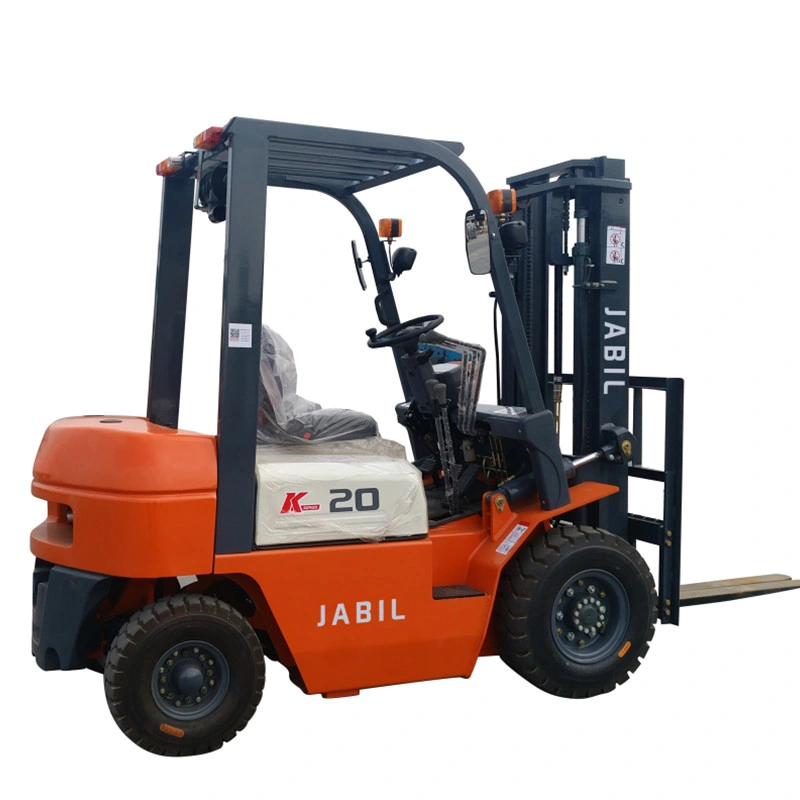 China Supplier 3m 5m 6m Lifting Height 2000kg Gasoline Forklift Price