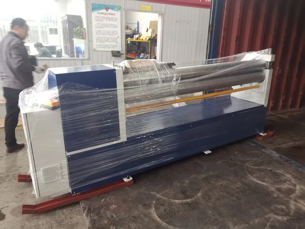 4 Roller 30X2500 CNC Metal Plate Roller for Railway Tankers