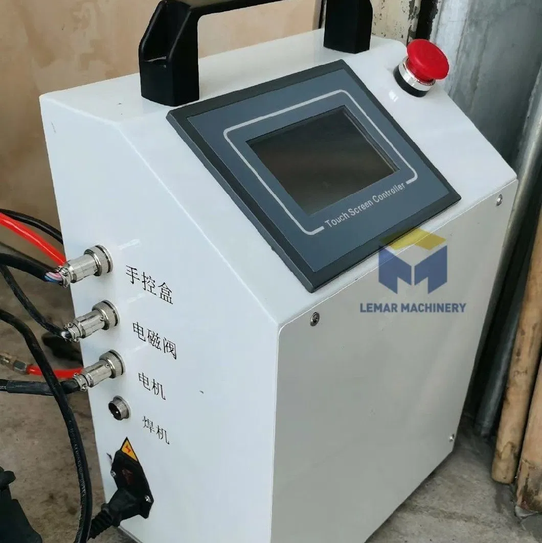 CNC Welding Positioner with TIG Wire Feeder and Pneumatic Torch Holder