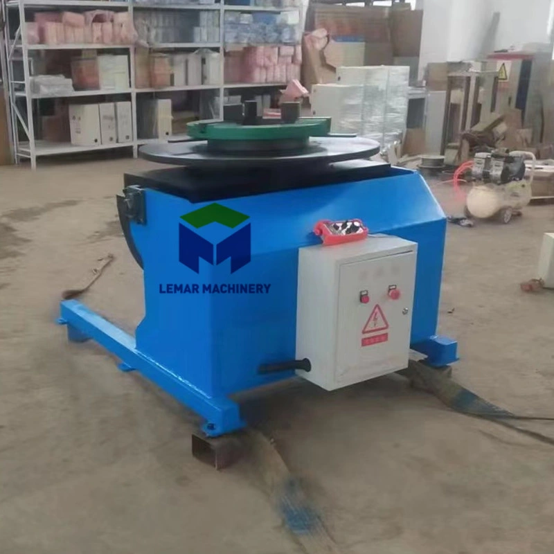 Motorized Welding Turntable Rotary Table Welding Positioner 2000kg Loading Capacity